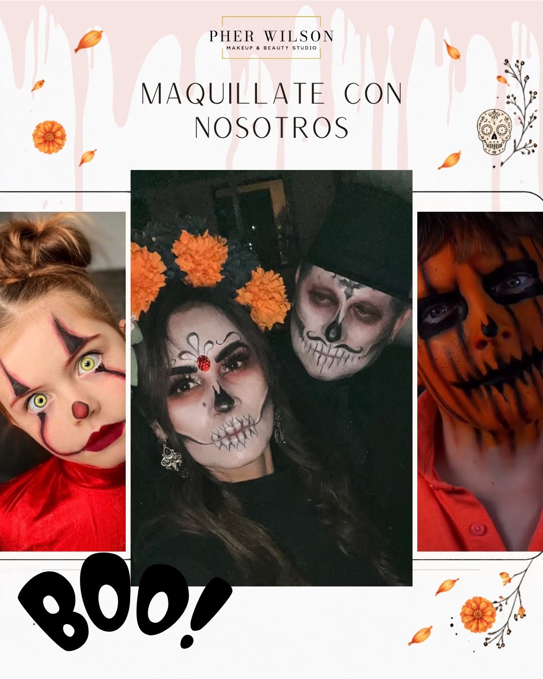 Promoción maquíllate con nosotros, maquillaje artístico de Halloween