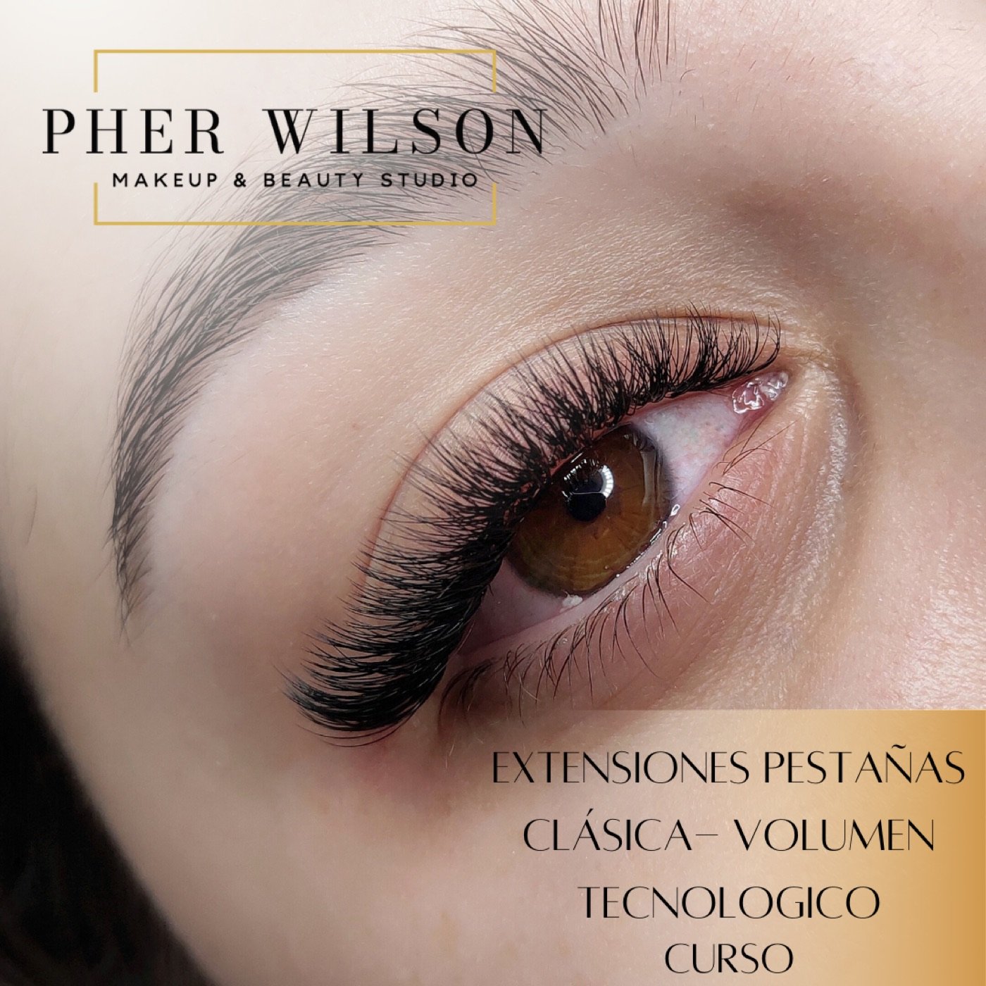 Extensiones de pestañas clásicas volumen 1x1
